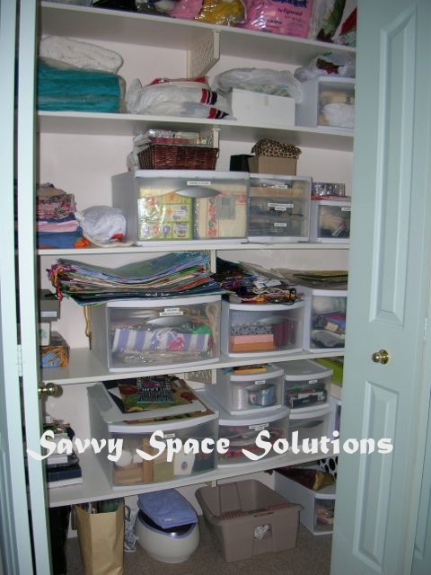 Edited & Organized Linen Closet